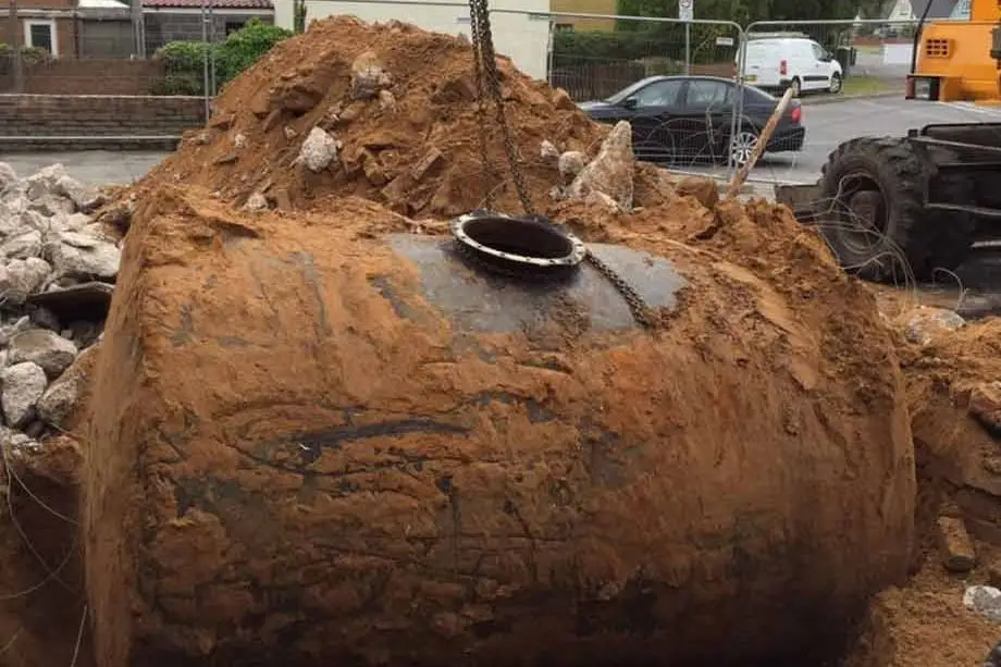 Underground Fuel Tank Removal