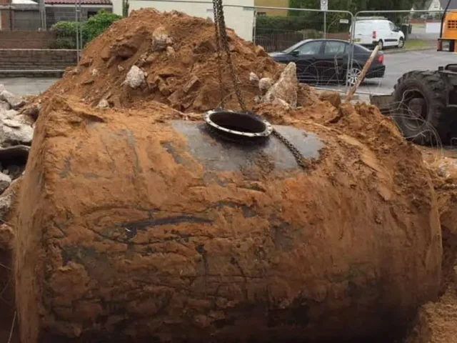 Underground Fuel Tank Removal